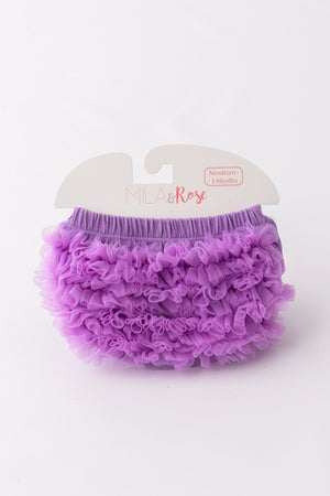 Lavender Ruffle Bum Bloomer-Mila & Rose ®