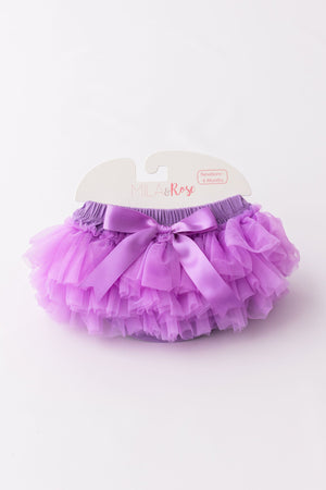 Lavender Ruffle Tutu Bloomer-Mila & Rose ®