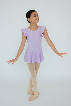 Lavender S/S Twirl Leotard-Mila & Rose ®
