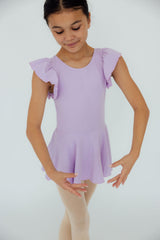 Lavender S/S Twirl Leotard-Mila & Rose ®