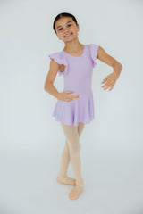 Lavender S/S Twirl Leotard-Mila & Rose ®