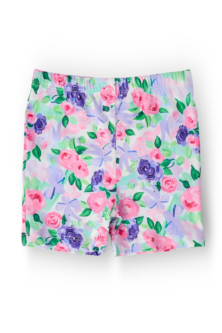 Lavender Love Twirl Shorts-Mila & Rose ®