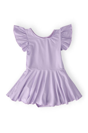 Lavender S/S Twirl Leotard-Mila & Rose ®