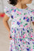 Lavender Love Flutter Sleeve Twirl Dress-Mila & Rose ®