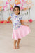Lavender Love S/S Ruffle Tee-Mila & Rose ®
