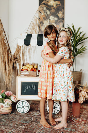 Lemon Squeezy S/S Pocket Twirl Dress-Mila & Rose ®