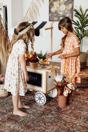 Lemon Squeezy S/S Pocket Twirl Dress-Mila & Rose ®