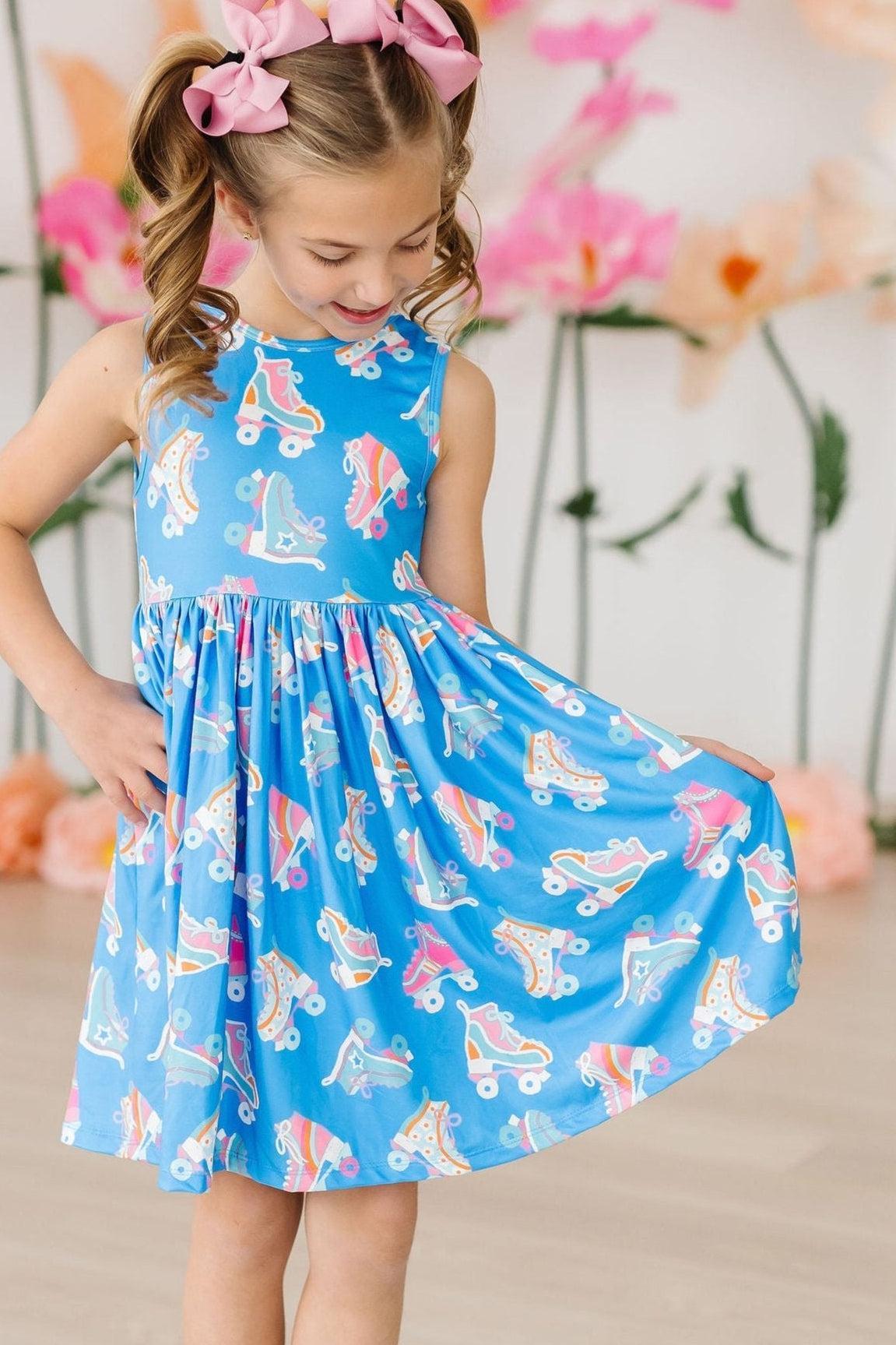 Let the Good Times Roll Tank Twirl Dress-Mila & Rose ®
