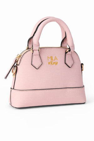 Light Pink Shimmer Girl's Crossbody Purse-Mila & Rose ®
