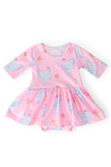 Little Miss Chickie 3/4 Twirl Bodysuit-Mila & Rose ®