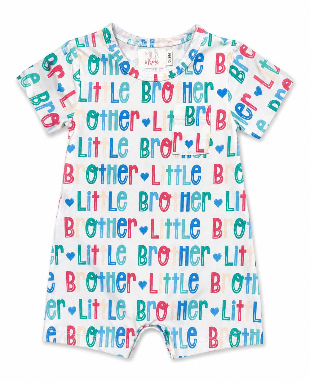 Little Brother S/S Shorty One-Piece-Mila & Rose ®