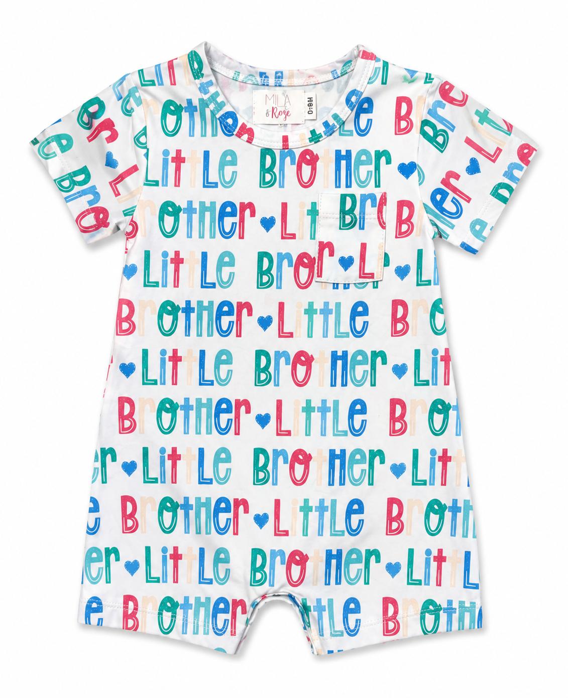 Little Brother S/S Shorty One-Piece-Mila & Rose ®