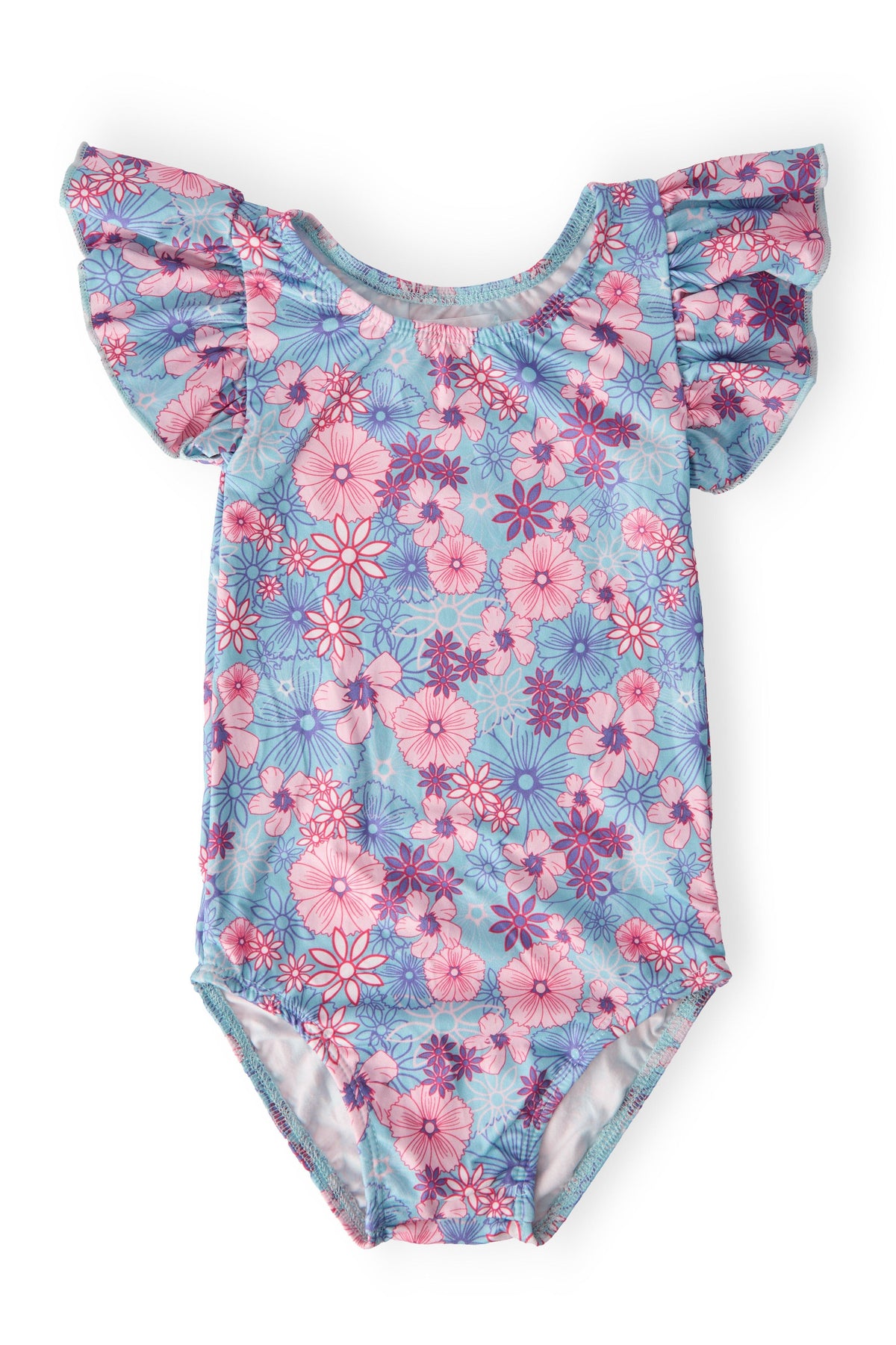 Love Blooms S/S Flutter Sleeve Leotard-Mila & Rose ®