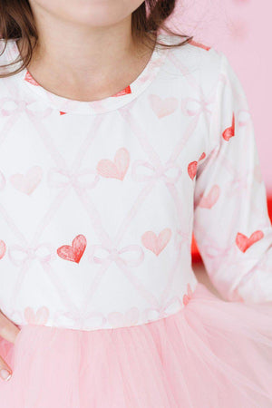 Love is in the Air L/S Tutu Dress-Mila & Rose ®