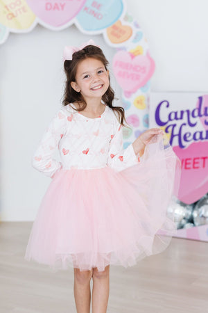 Love is in the Air L/S Tutu Dress-Mila & Rose ®