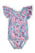Love Blooms S/S Flutter Sleeve Leotard-Mila & Rose ®