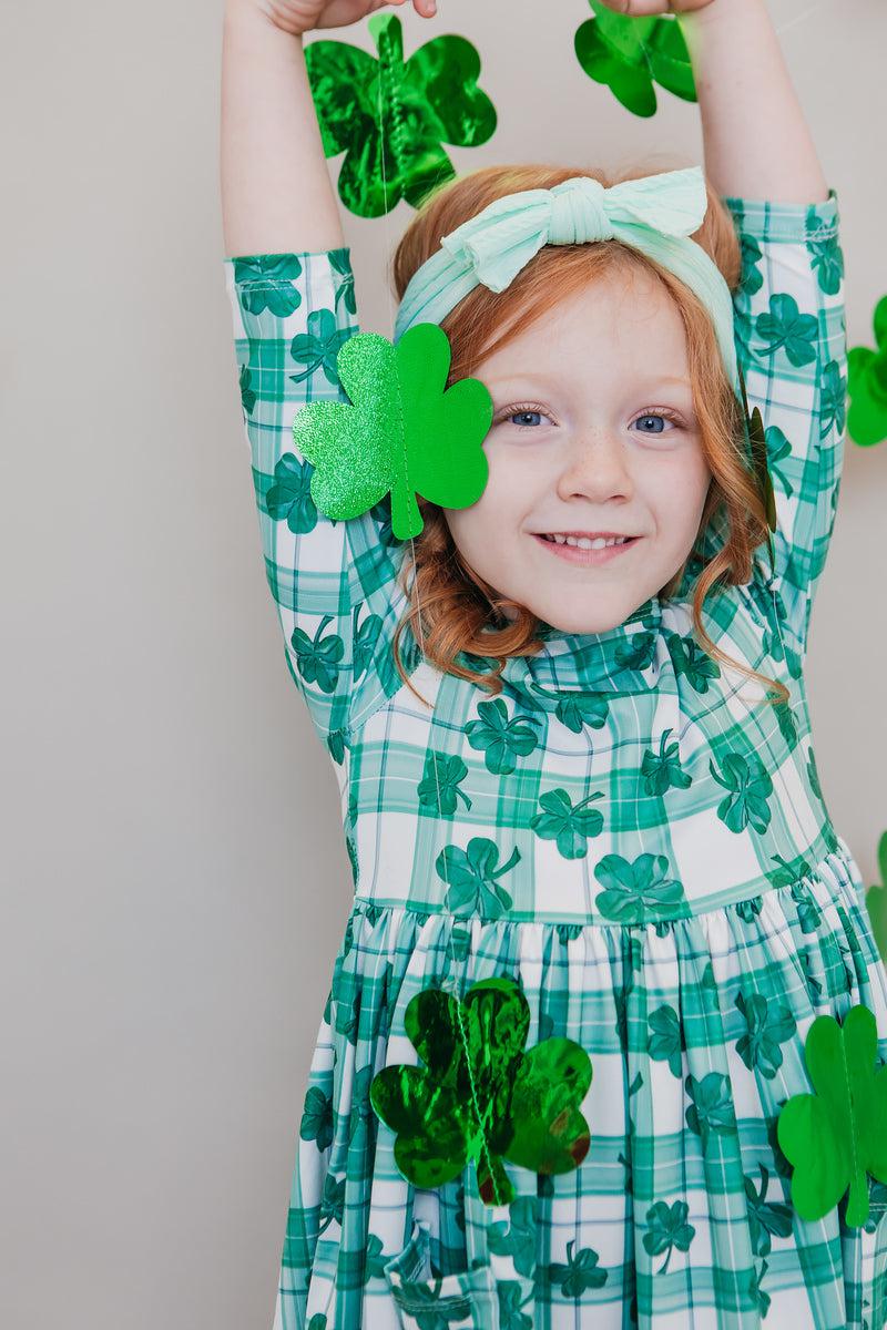 Lucky One Pocket Twirl Dress-Mila & Rose ®
