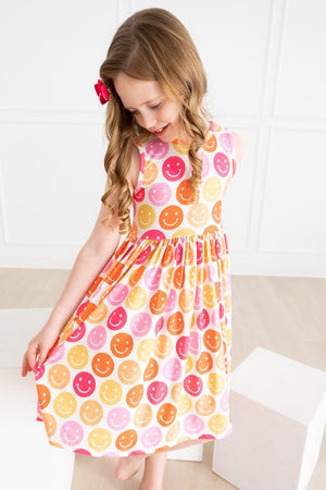 Don't Worry, Be Hippy Tank Twirl Dress-Mila & Rose ®