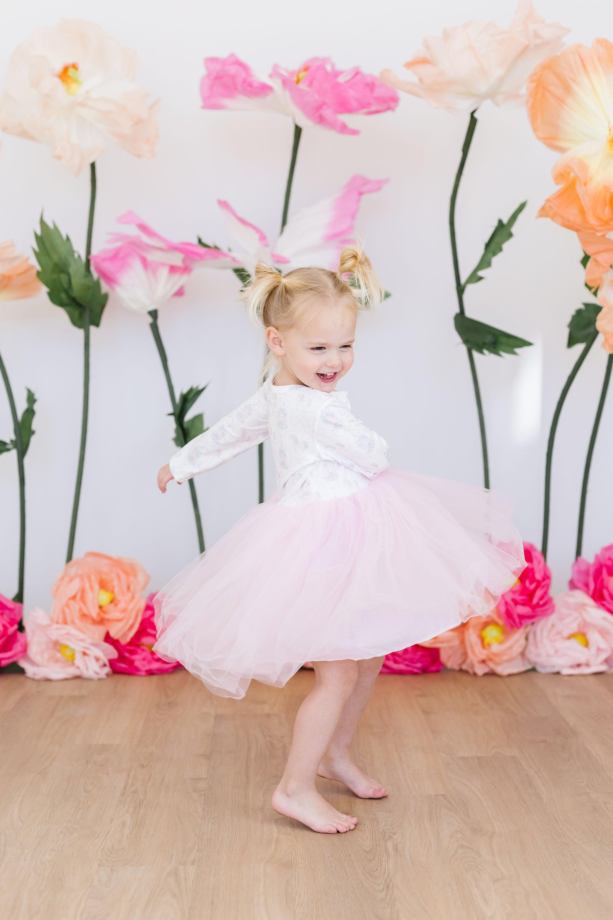 Girls' Magical Fairytale Tutu Dress Size: 12-24m By Mila & Rose Girls' Magical Fairytale Tutu Dress Size: 12-24m By Mila & Rose
