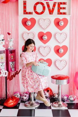 Melt My Heart 3/4 Sleeve Ruffle Twirl Dress-Mila & Rose ®