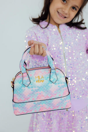 Mermaid Glitter Girl's Crossbody Purse-Mila & Rose ®