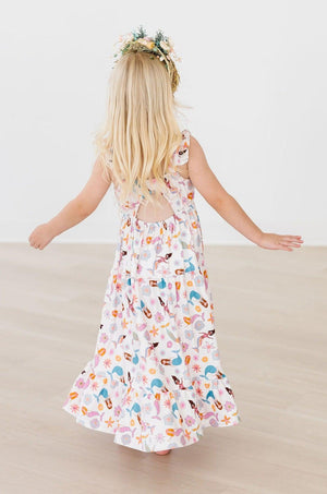 Mermaid Magic Ruffle Maxi Dress-Mila & Rose ®