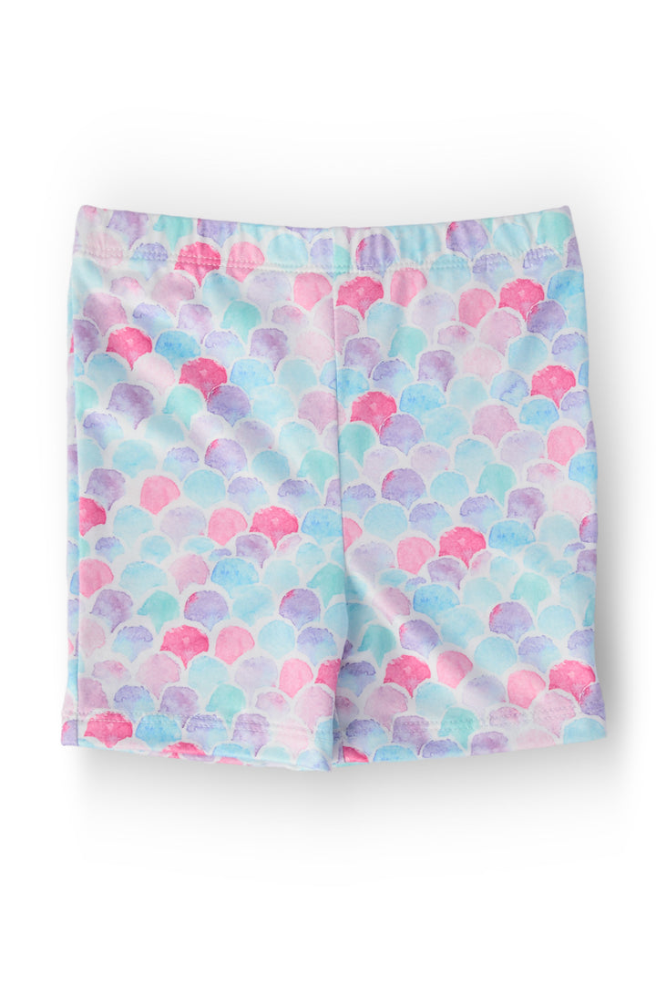 Mermaid Scales Twirl Shorts-Mila & Rose ®