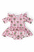 Merry Mistletoe 3/4 Sleeve Twirl Flutter Bodysuit-Mila & Rose ®