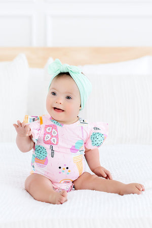 Mint Cable Knit Nylon Headwrap-Mila & Rose ®