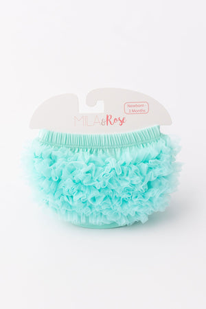 Mint Ruffle Bum Bloomer-Mila & Rose ®