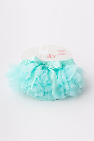 Mint Ruffle Tutu Bloomer-Mila & Rose ®