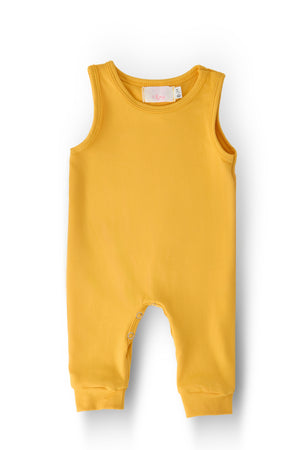 Mustard Tank One-Piece Jogger-Mila & Rose ®