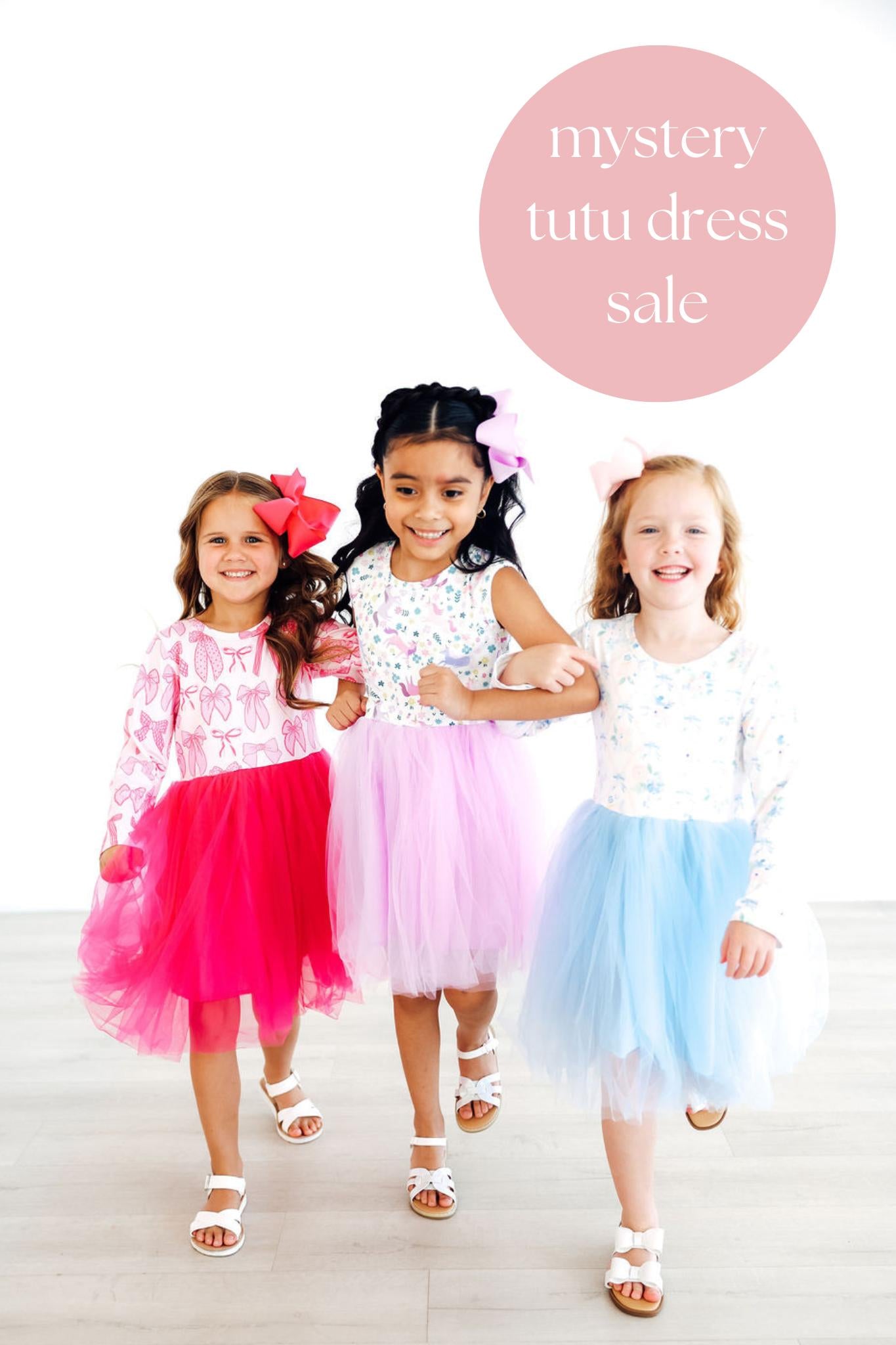 Girls' Mystery Tutu Dress Size: 7/8 By Mila & Rose