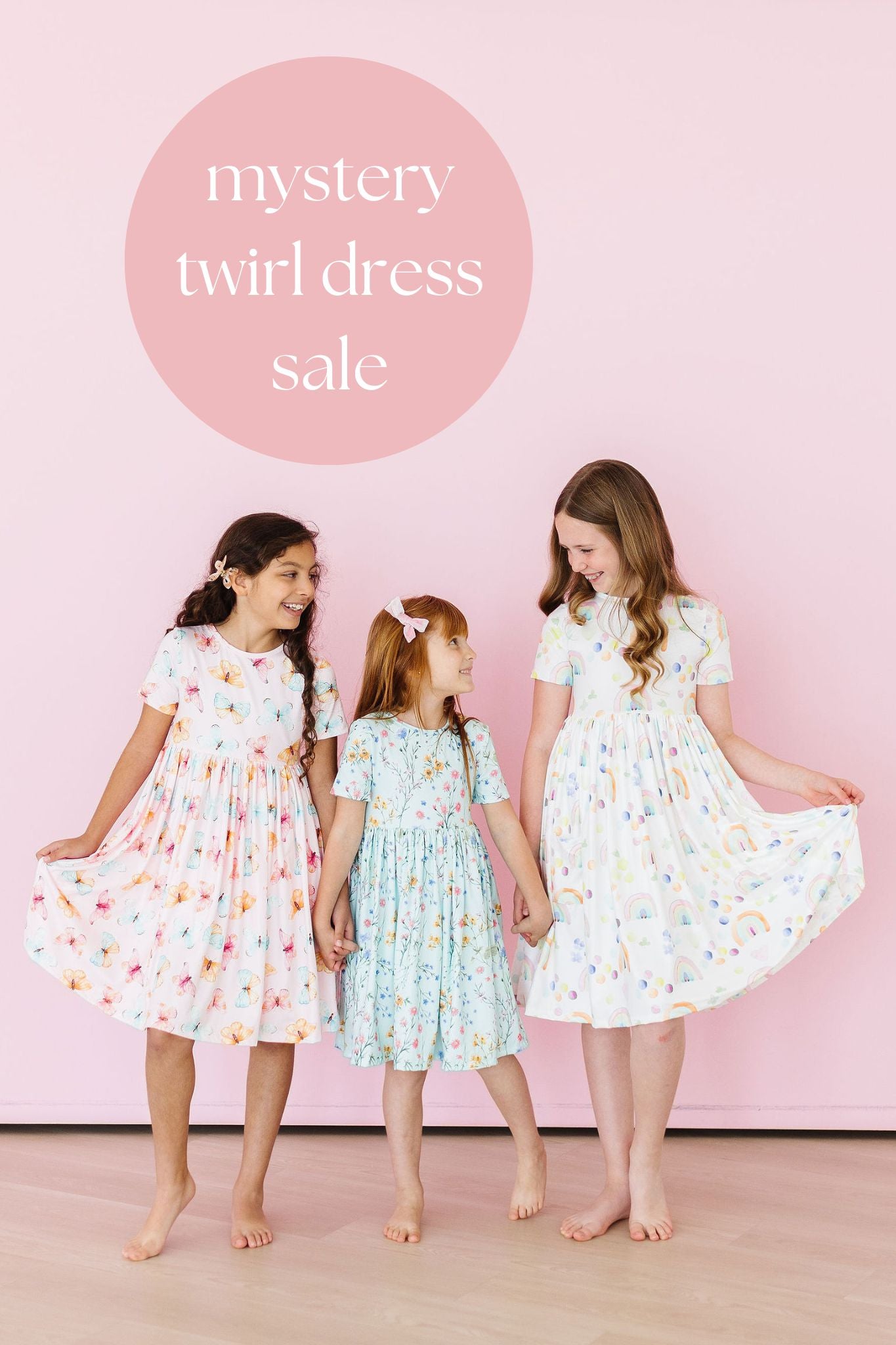 Girls' Mystery Twirl Dress Size: 4T Toddler By Mila & Rose Girls' Mystery Twirl Dress Size: 4T Toddler By Mila & Rose