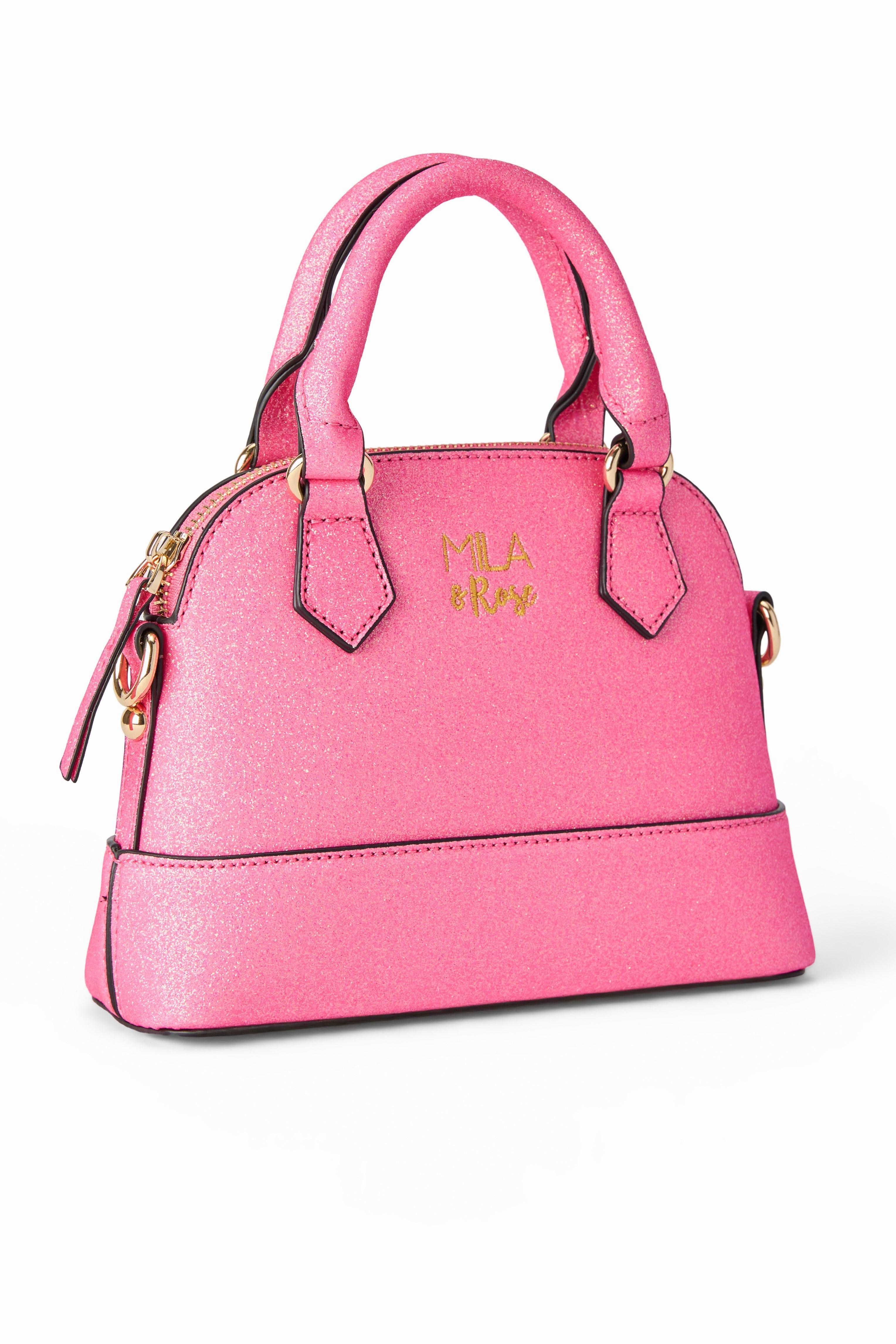 Neon Pink Glitter Girl