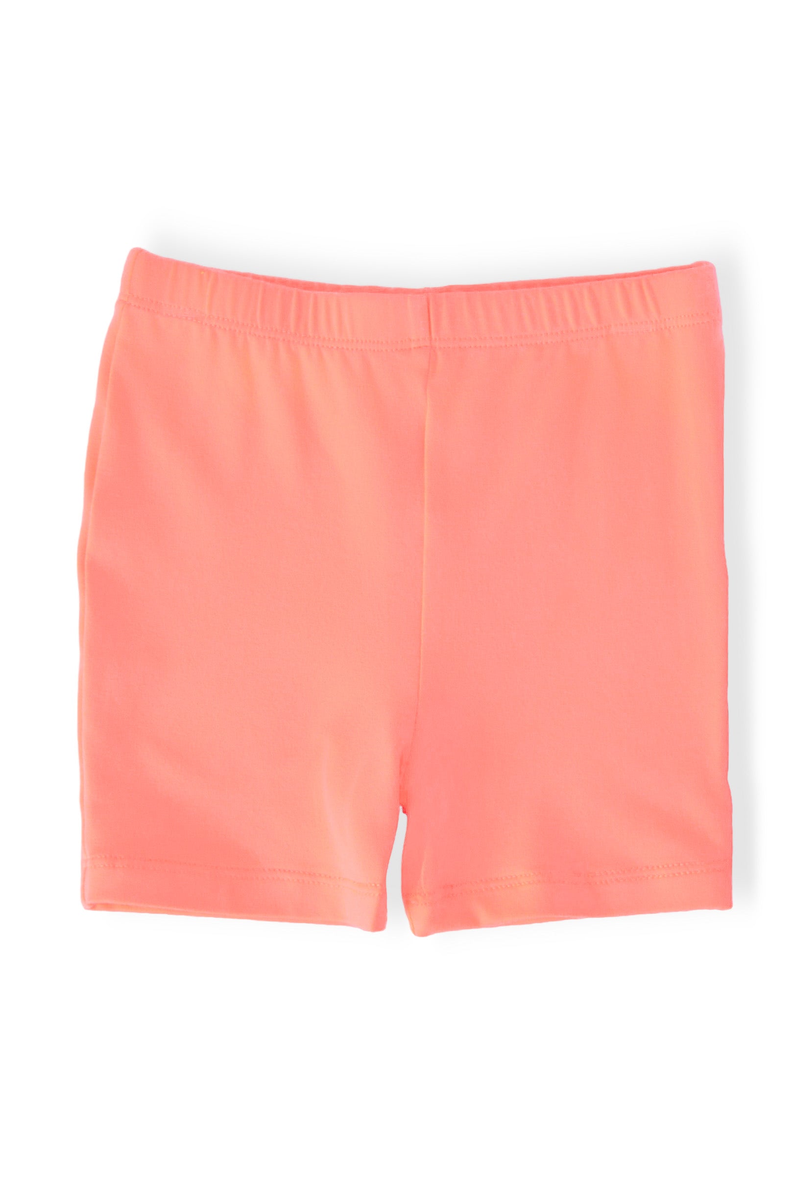 Neon Coral Twirl Shorts-Mila & Rose ®
