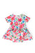 Neon Floral S/S Twirl Bodysuit-Mila & Rose ®