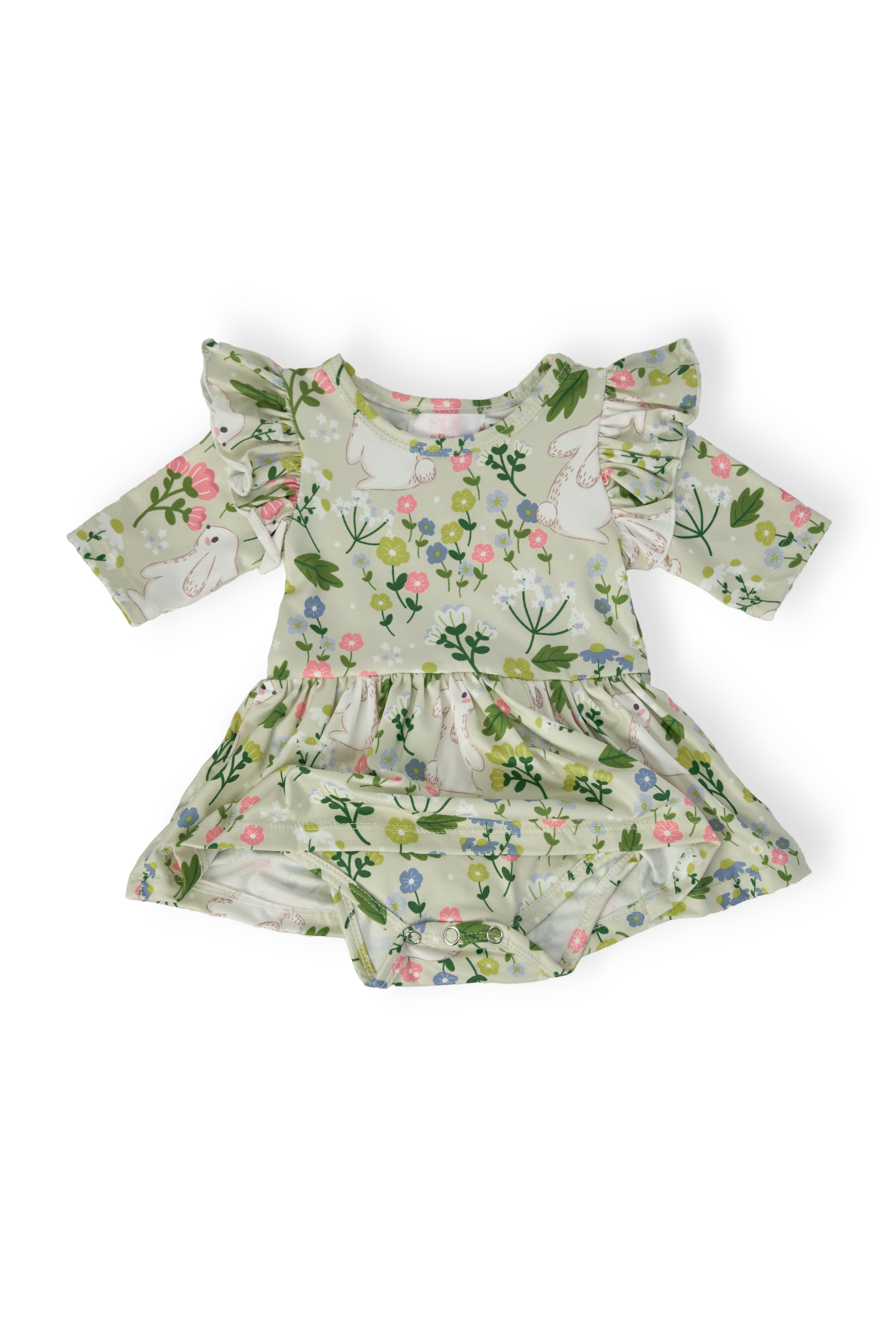 No Bunny Like You Twirl Flutter Bodysuit-Mila & Rose ®