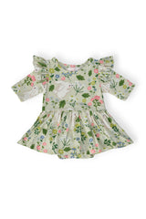 No Bunny Like You 3/4 Sleeve Flutter Twirl Bodysuit-Mila & Rose ®