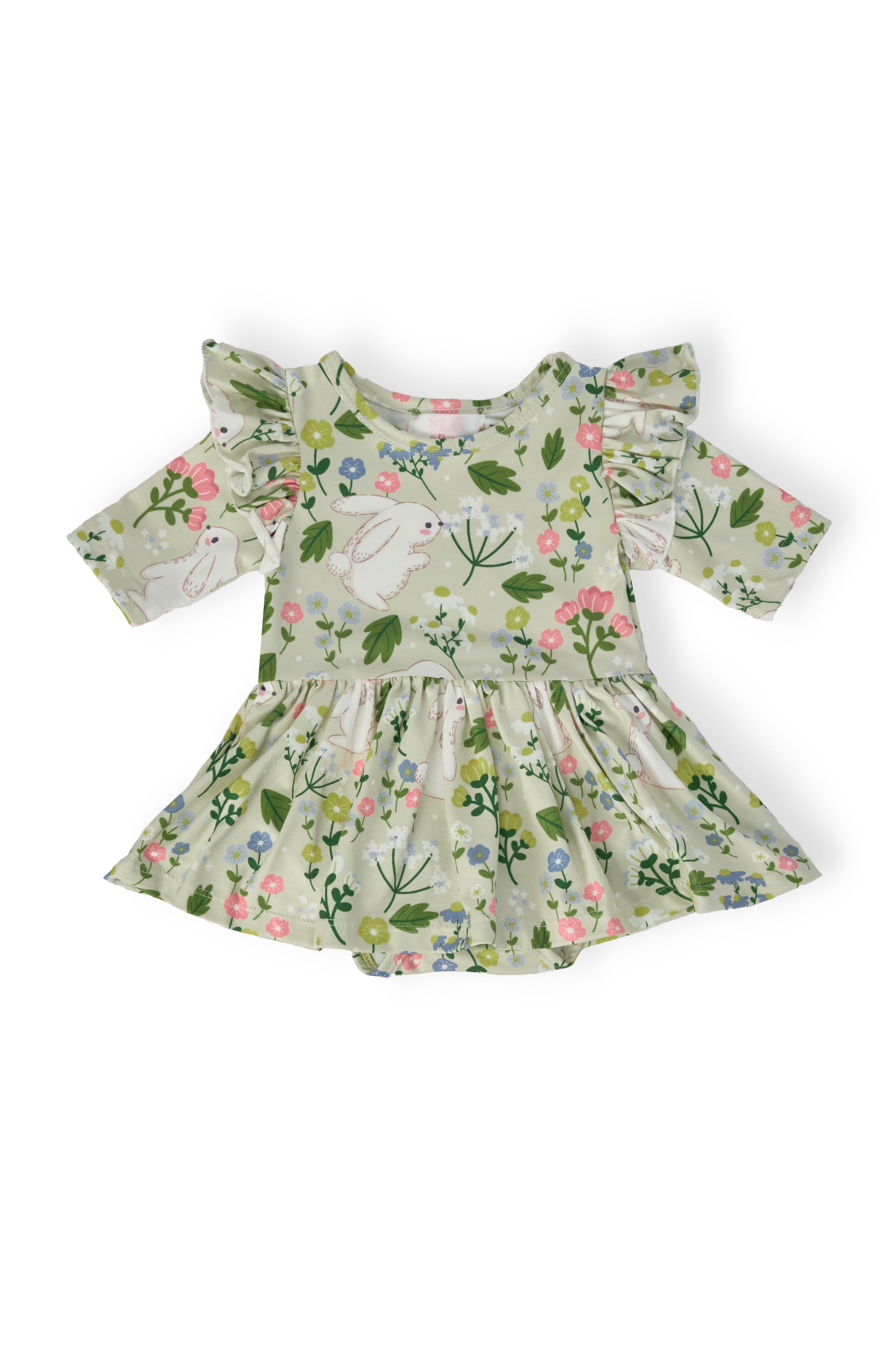 No Bunny Like You Twirl Flutter Bodysuit-Mila & Rose ®