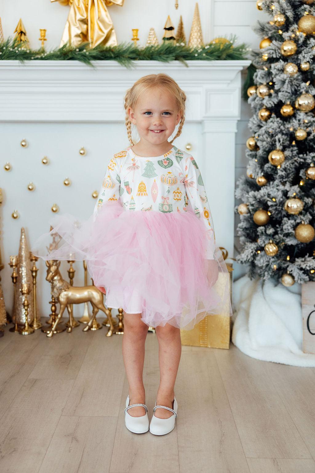 Nutcracker L/S Tutu Dress-Mila & Rose ®