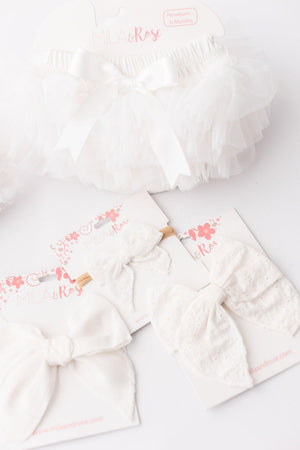 Off White Tutu Bloomer-Mila & Rose ®