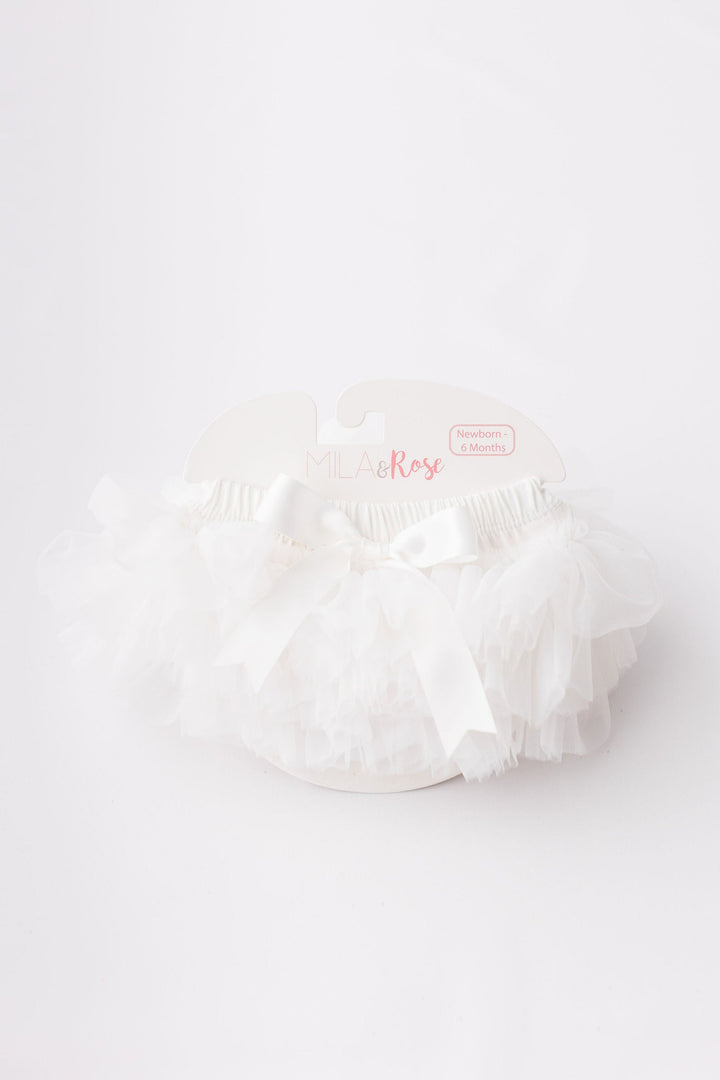 Off White Tutu Bloomer-Mila & Rose ®