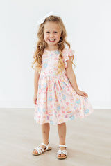 Off to the Circus Flutter Sleeve Twirl Dress-Mila & Rose ®
