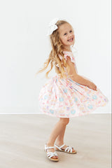 Off to the Circus Flutter Sleeve Twirl Dress-Mila & Rose ®