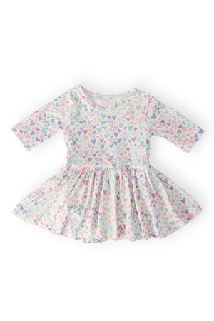 One in a Million 3/4 Sleeve Twirl Bodysuit-Mila & Rose ®