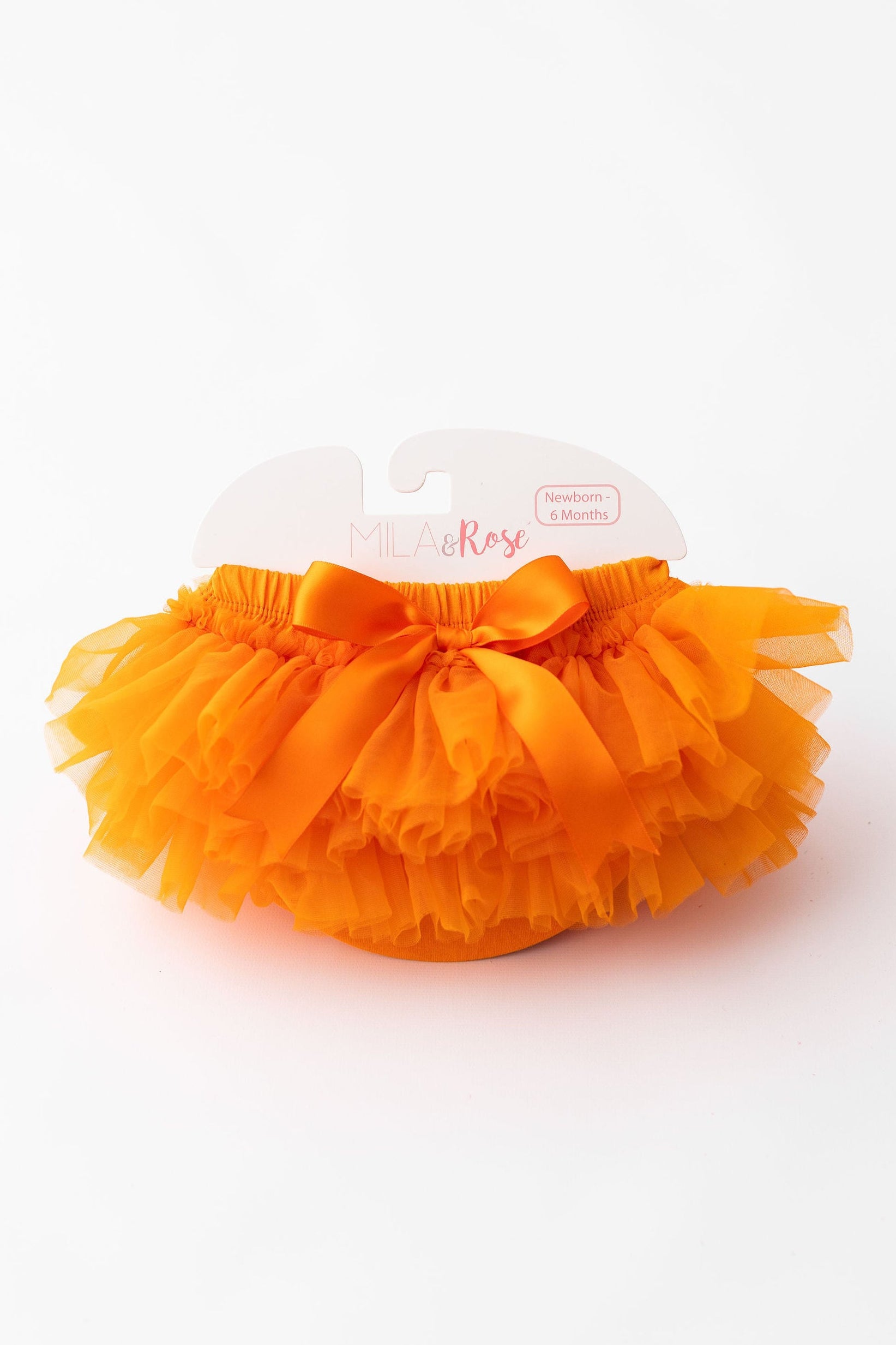 Orange Ruffle Tutu Bloomer-Mila & Rose ®