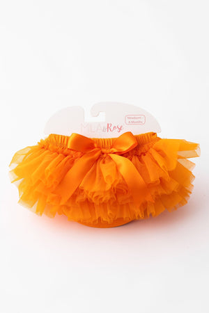 Orange Ruffle Tutu Bloomer-Mila & Rose ®