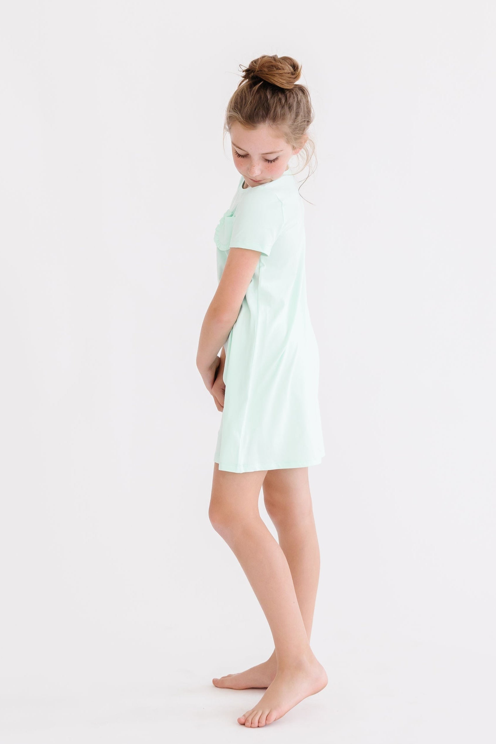 Pastel Green T-Shirt Dress - Mila & Rose 4T Pastel Green T-Shirt Dress - Mila & Rose 4T