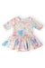Pastel Floral Bunnies Twirl Bodysuit-Mila & Rose ®